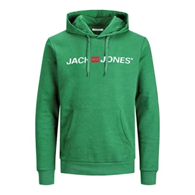 Abbildung von JACK &amp; JONES Herren JJECORP Old Logo Sweat Hood NOOS 12137054, Port Royale/REG FIT, L