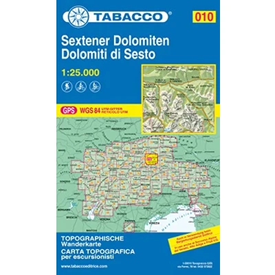 Abbildung von 10 Dolomiti di Sesto / Sextener Dolomiten: 1:25000 (Carte topografiche per escursionisti, Band 10)