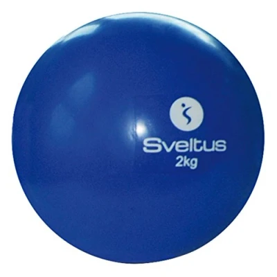 Abbildung von Balle lestée Sveltus 2kg, Diamètre 12,5 cm, blau