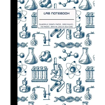 Abbildung von Lab Notebook: Quadrille Graph Paper: Laboratory Logbook for Scientific Experiment Research / Chemistry and Biology Perfect Science Student &amp; Teachers (Lab Notebooks)