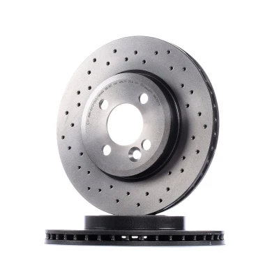 Abbildung von BREMBO XTRA LINE 09.A761.1X Bremsscheibe 280 22 4 gelocht/innenbel. beschichtet hochgekohlt MINI: Hatchback, Convertible, Clubman