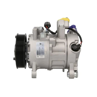 Abbildung von BOSCH 1 986 AD1 120 Kompressor 12V PAG 46 R134a mit Montageanleitung, Dichtring BMW: 3 Touring, 4 Coupe, Hatchback