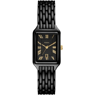 Abbildung von FOSSIL Damen Analog Quarz Uhr mit Edelstahl Armband ES5385