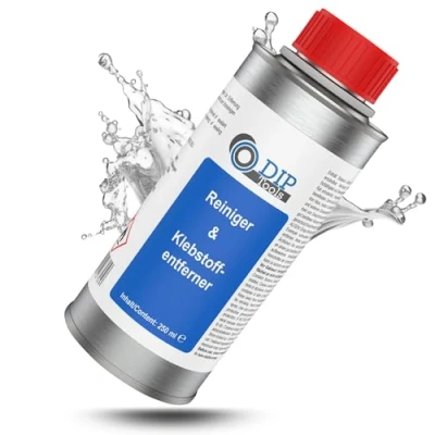 Abbildung von DIP Tools Reiniger und Klebstoffentferner, für glatte poröse Flächen, Wartung Montagearbeiten Dichtflächen Klebflächen, Entfetter Kaltreiniger Industriereiniger Cleaner Entferner