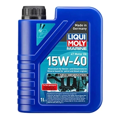 Abbildung von LIQUI MOLY Marine 4T Motor Oil 15W 40 New Generation 1 L Boot mineralisches Motoröl Art. Nr.: 25089