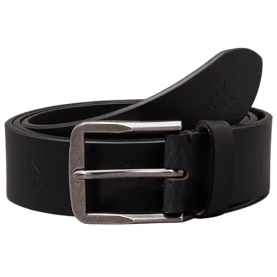 Abbildung von Calvin Klein Jeans Classic FLAT BELT Gürtel, Herren, Größe: 105, Black