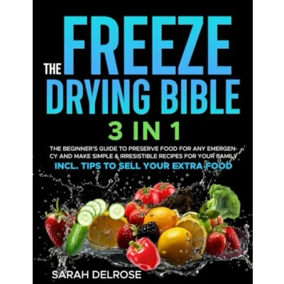Abbildung von The Freeze Drying Bible: [3 In 1] Beginner’s Guide to Preserve Food for Any Emergency and Make Simple &amp; Irresistible Recipes your Family Incl. Tips Sell Extra