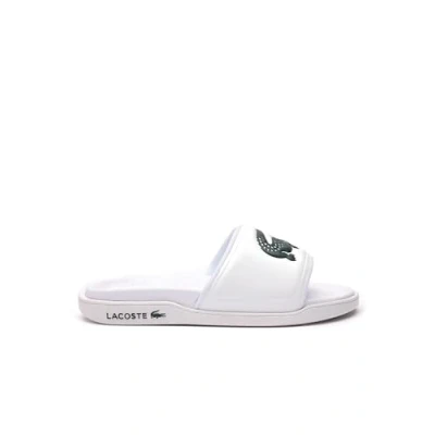 Abbildung von Lacoste Damen Croco DUALISTE 0922 2 CFA Sneakers, Wht/Dk Grn, 35.5 EU