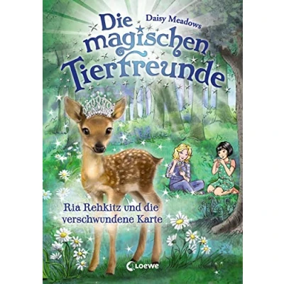 Abbildung von die magischen Tierfreunde (Band 16) Ria Rehkitz und verschwundene Karte: Erstlesebuch mit süßen Tieren ab 7 Jahre