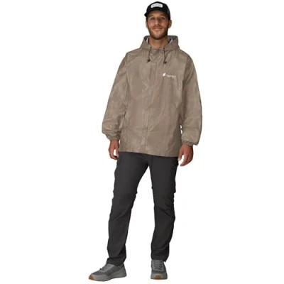 Abbildung von FROGG TOGGS Herren Waterproof Breathable Rain Jacket Ultra Lite2 wasserdichte, atmungsaktive Jacke, Khaki, L