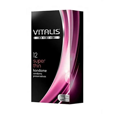 Abbildung von Vitalis super thin, 12er Pack Kondome, 12 Stück