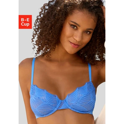 Abbildung von Lascana Triangel BH, Damen, Größe: 75D, Blau