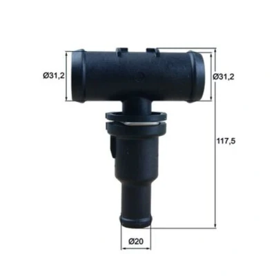Abbildung von MAHLE ORIGINAL TH 53 75 Kühlwasserthermostat VOLKSWAGEN: GOLF 6