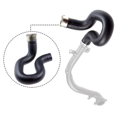 Abbildung von GATES 09 0500 Ladeluftschlauch Silikon FIAT: Tipo Hatchback, Estate