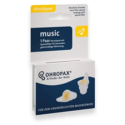 Abbildung von Ohropax music Ohrstöpsel mit Filter