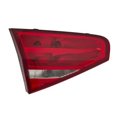 Abbildung von HELLA 2TZ 010 915 091 Rückleuchte links innerer Teil P21W, W16W 12 weiß/rot mit Glühlampen Lampenträger AUDI: A4 B8 Saloon