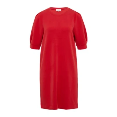 Abbildung von s.Oliver Freizeitkleid, Damen, Größe: 38, Rot