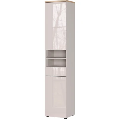 Abbildung von GERMANIA Hochschrank "Tavira" 1 Stk. tlg. mit Glasfronten und Türdämpfung