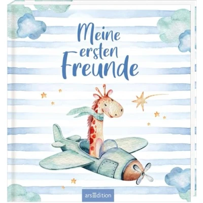 Abbildung von Meine ersten Freunde Fahrzeuge (Aquarell Optik): Freundebuch für Kita, Krippe, Kindergarten Jungen und Mädchen ab 2 Jahren