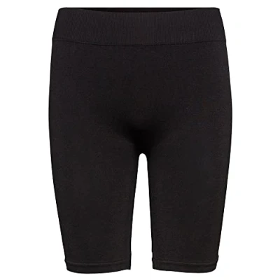 Abbildung von VERO MODA Damen Vmjackie Seamless Ga Noos Shorts, Schwarz, M L EU