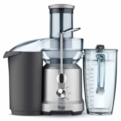 Abbildung von Sage The Nutri Juicer Cold Entsafter für Obst und Gemüse Silber
