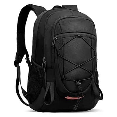Abbildung von Petfu Rucksack Herren Wanderrucksack 40L Damen Wasserdicht Reiserucksack Trekking Tagesrucksack Groß mit Reflexstreifen Wasser resistent Radfahren Klettern Sport Reise（Schwarzer）