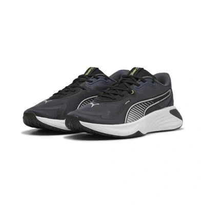Abbildung von Puma PWR Hybrid TR Unisex Trainingsschuh, Größe: 39, Galactic gray/black/green glare Schuhe