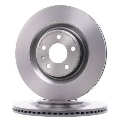 Abbildung von BREMBO COATED DISC LINE 09.B969.11 Bremsscheibe 330 22 5 innenbelüftet beschichtet hochgekohlt mit Schrauben AUDI: A4 B9 Avant, Q5, A7 Sportback