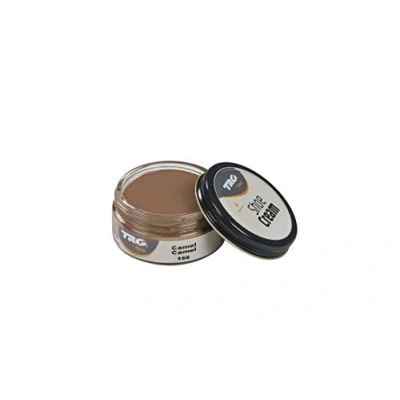 Abbildung von TRG the One Shoe Cream, Creme für Leder und Kunstleder, Beige (166 Camel), 50 ml