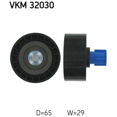 Abbildung von SKF VKM 32030 Umlenkrolle mit Befestigungsmaterial ALFA ROMEO: 166, 156 Saloon