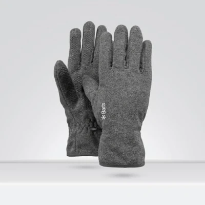 Abbildung von Barts Unisex Fleece Handschuhe, Grau (0002/Heather Grey 002b), One size