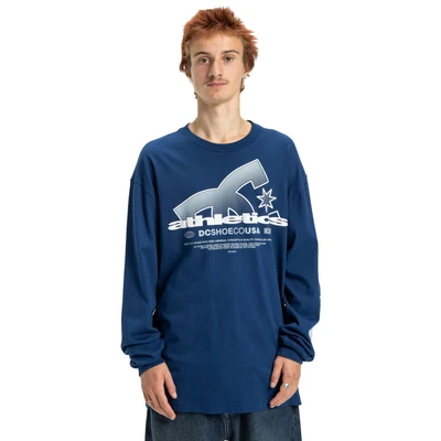 Abbildung von DC Shoes Langarmshirt, Herren, Größe: Medium, Bsw estate blue