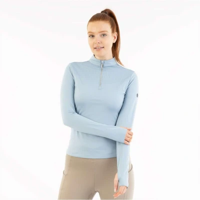 Abbildung von BR Pullover AW25 Half Zip Jara Damen Ashley Blue M Agradi.deVerkauft von Agradi