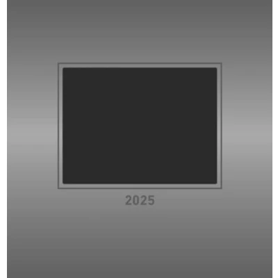 Abbildung von Foto Bastelkalender Silber 2025 Do it yourself calendar 21x22 cm datiert Kreativkalender Kalender Alpha Edition:
