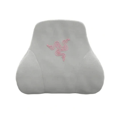 Abbildung von Razer Head Cushion Nacken &amp; Kopfkissen für Gaming Stühle (Ergonomisches Design, Memory Schaumstoff, Hülle aus weichem, schwarzem Samt) Quartz