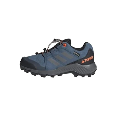Abbildung von adidas Terrex Gore TEX Hiking Shoes Wanderschuhe, Wonder Steel/Grey Three/Impact orange, 28 EU