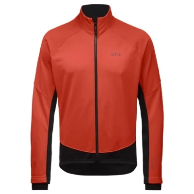 Abbildung von GORE WEAR Herren Thermo Fahrrad Jacke, C3, TEX INFINIUM, XXL, Feuerrot/Schwarz