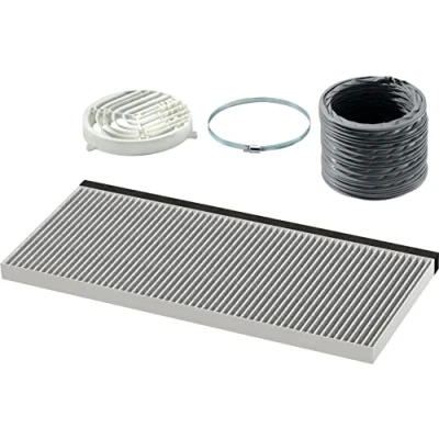 Abbildung von Bosch DWZ2IT1I4 Zubehör für Dunstabzüge, Clean Air Standard Umluftset (4 teilig), Made in Germany