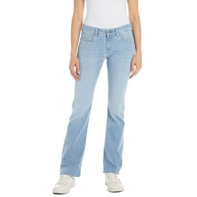 Abbildung von Replay NEW LUZ Pants Jeans Bootcut, Damen, Größe: 30x32, Light blue