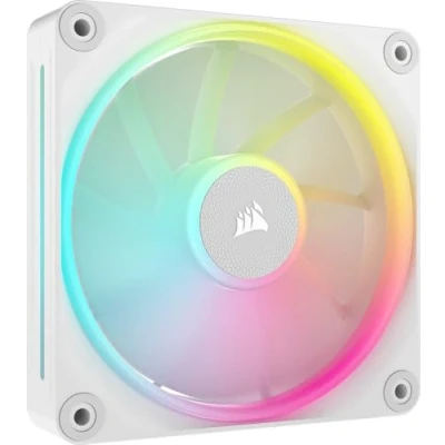 Abbildung von CORSAIR iCUE LINK LX120 RGB 120mm PWM Lüfter Einzelpackung Dual Light Loops Erfordert System Hub (Separat Erhältlich) AirGuide Technologie Weiß