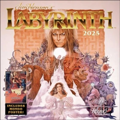 Abbildung von Jim Henson&#039;s Labyrinth 2025 Wall Calendar: Original Universe Publishing Kalender [Mehrsprachig] [Kalender] (Wall Kalender)
