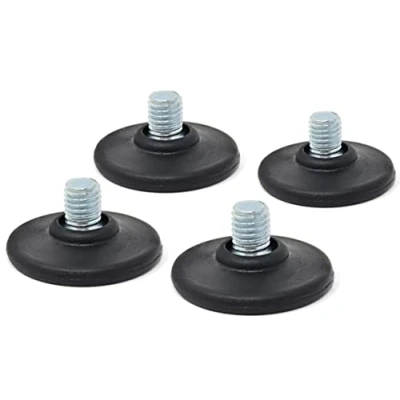 Abbildung von Design61 4x Justierschraube Stellschraube M8 x L10 mm verzinkt Verstellschraube Teller Ø 40mm