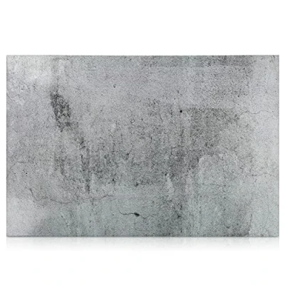 Abbildung von Navaris Magnettafel 40 x 60 cm Groß Graues Design Holz Magnet Board für die Wand Memoboard inklusive &amp; Schwarzem Marker Notiz Brett Küche