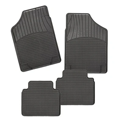 Abbildung von CarFashion Allwetter Schalenmatte B2, Auto Fussmatten Set in schwarz, 4 teilig, ohne Mattenhalter für