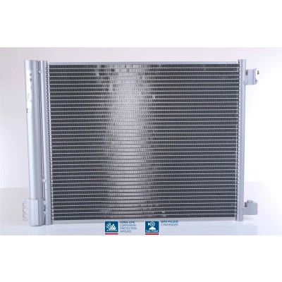 Abbildung von NISSENS 940371 Klimakondensator mit Trockner Aluminium 513 R 134a
