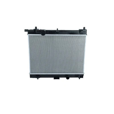 Abbildung von NRF 58501 Kühler, Motorkühlung Aluminium 480 350 28 Kühlrippen gelötet TOYOTA: Yaris II Hatchback