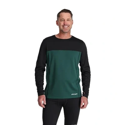 Abbildung von Spyder Charger CREW Sweatshirt, Herren, Größe: Large, Cypress green
