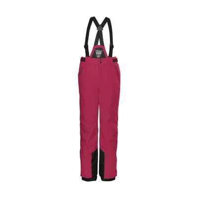 Abbildung von killtec Mädchen Skihose/Funktionshose mit abzippbarem Latz, Schneefang und Kantenschutz KSW 77 GRLS SKI PNTS, dunkel Himbeere, 128, 37258 000