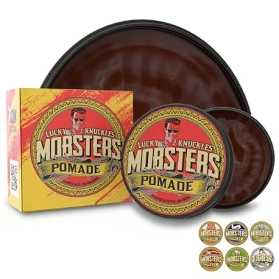 Abbildung von Mobsters Hair Pomade Haarwachs auf Wasserbasis, matt, 140 ml Dose