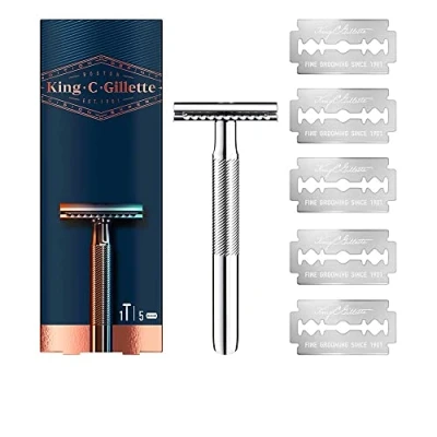 Abbildung von Gillette Razor to refine the beard with 5 spare blades